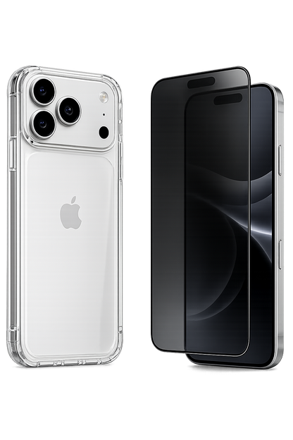 CaseBud Privacy Glass + Gratis Hoesje